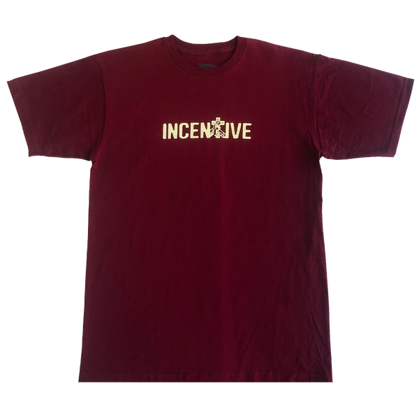 Faith Tee (Burgundy)